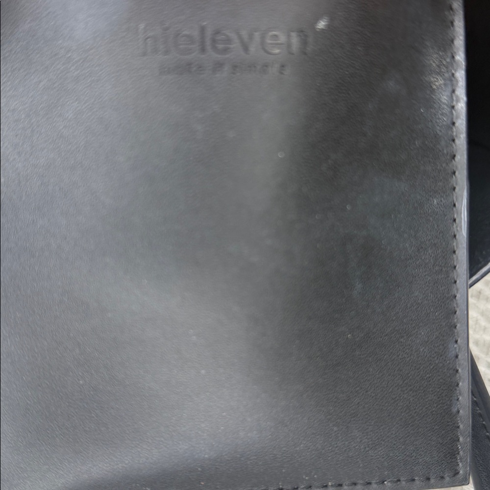 HiEleven black leather small handbag - Picture 7 of 8